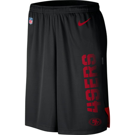 San Francisco 49ers Nike Sideline Player Knit Performance Shorts -