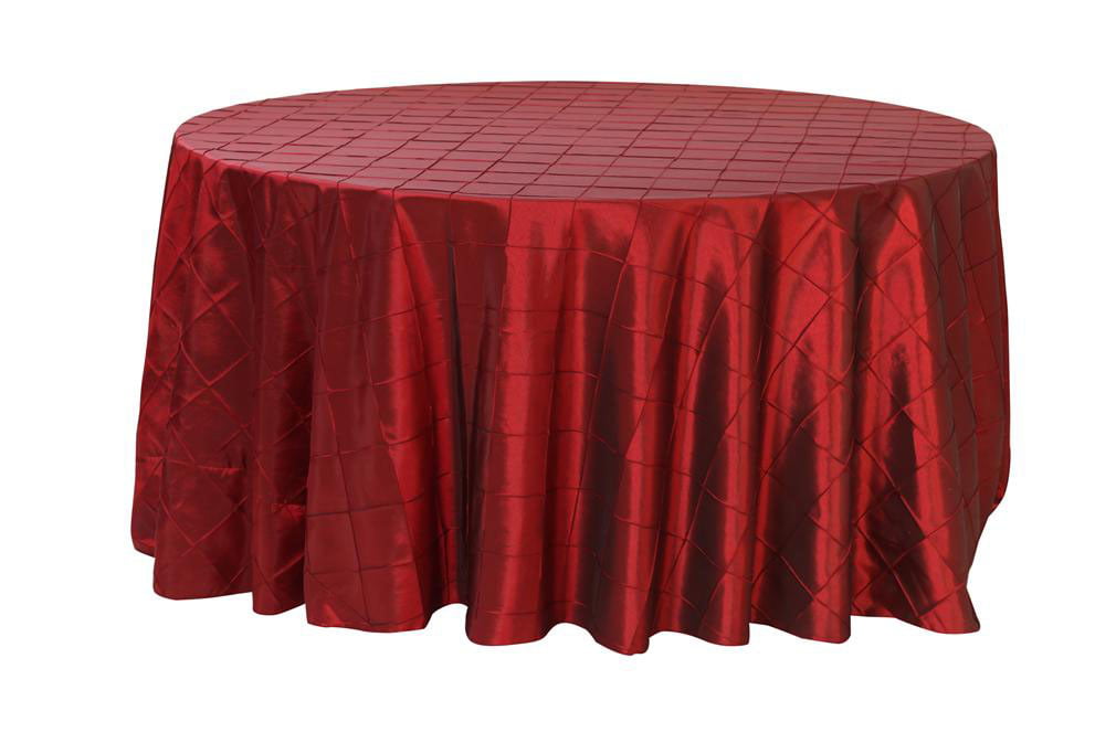 120 Inch Pintuck Taffeta Round, What Are Table Covers Called