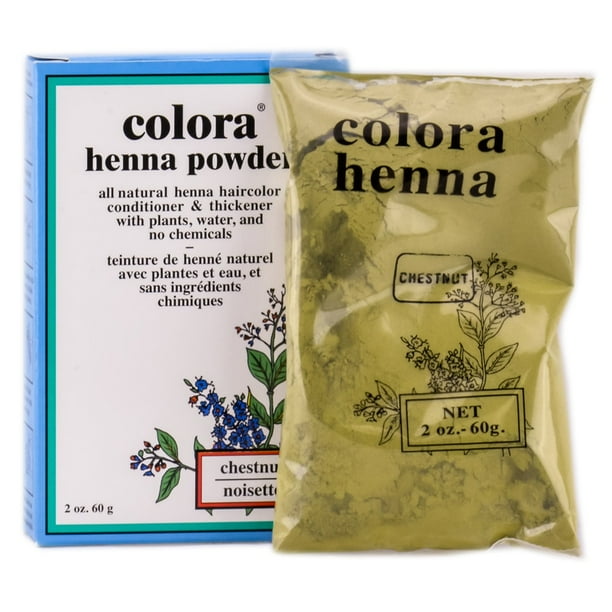 Colora Henna Powder Hair Color Chestnut, 2 oz