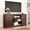 Rustic Brown 66", variant on Farmhouse TV Stand for 65" 70" TVs with LED Light/Outlets USB Ports, 61" Large Entertainment Center with Sliding Barn Door & 4 Tier Storage