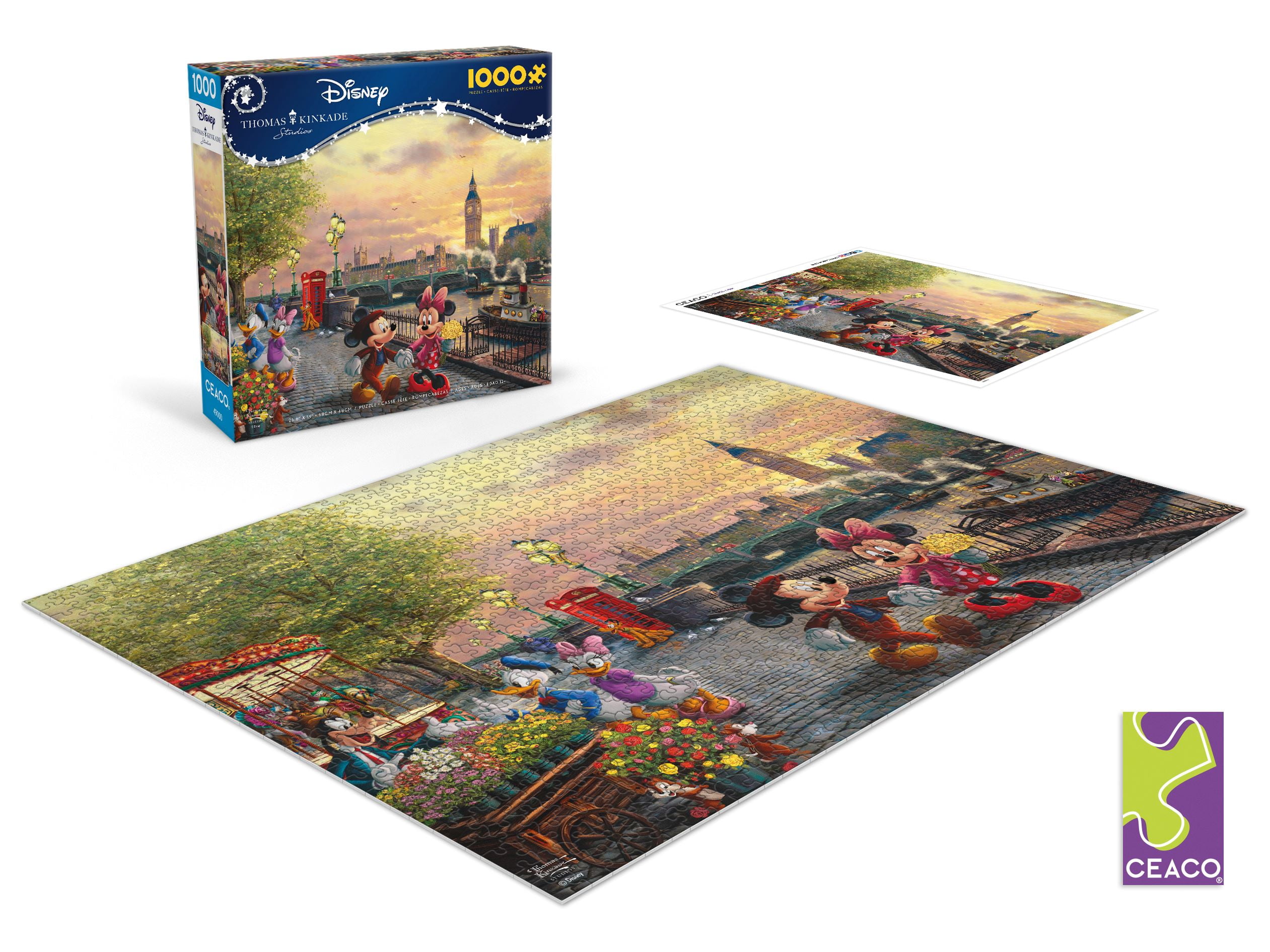 Ceaco Mickey and Minnie in London 100 Piece Interlocking Jigsaw