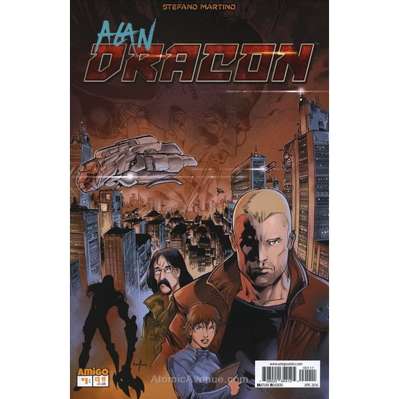 Alan Dracon #1 VF ; Amigo Comic Book