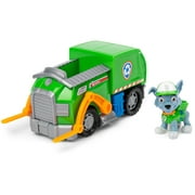 PAW Patrol, Rocky’s Recycle Truck Vehicle with Collectible Figure, for Kids Aged 3 and up