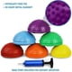 thumbnail image 3 of 6pcs Semi-circle Yoga Aid Ball (Durian Ball - Yellow + Red + Purple + blue + Green + Orange + Pump), 3 of 5