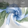 thumbnail image 5 of Hydrangea Spring Cloth Napkins, Idyllic Flower Floral Bow Plant Leaf Washable and Reusable Dinner Napkins Set of 4, Table Napkin for Kitchen Party Birthday Wedding Hotel Housewarming 20"x20", 5 of 8