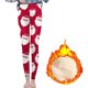thumbnail image 4 of Puntoco Mujeres Impresión Caliente Apretado Grueso Felpa Lana Cintura Pantalones Largos Pantalones Leggings Puntoco Puntoco-4536, 4 of 5