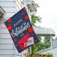 thumbnail image 2 of America Forever Flags Double Sided House Flag - Love Letter - 28 x 40 Inches, Happy Valentine's Day Love Hearts House Flag, Seasonal Yard Outdoor Holiday Decorative Flag, 2 of 3