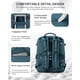 thumbnail image 2 of Mochila de viaje coowoz grande impermeable para mujeres y hombres azul, 2 of 6
