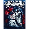 thumbnail image 2 of Cuadros Decorativos Calavera Pareja 5D DIY Diamond Painting Kits Full Square Drill Wall Decor (F1018) Wdftyju embutido en tela, 2 of 8