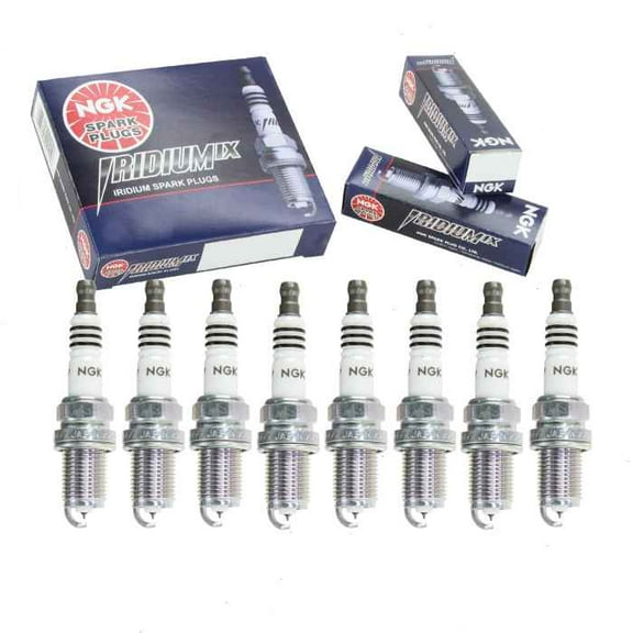 8 pc NGK Iridium IX Spark Plugs compatible with Toyota Sequoia 4.7L V8 2005-2009