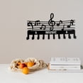 thumbnail image 4 of FESTFENDS De Pared Negro De Hierro Para Llaves Y Objetos Pequeños Con, 4 of 8