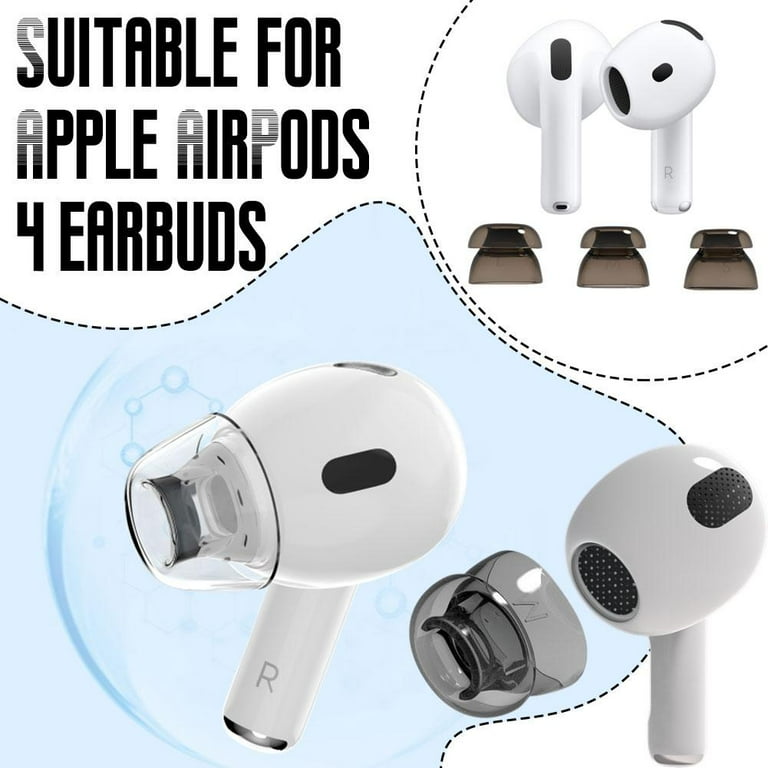 Ersatz Ohrstpsel fr AirPods 4 rutschfeste Ohrstpsel - Walmart.com