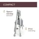 thumbnail image 5 of Chicco Silla Elevada Polly Armonia Highchair Carrara, 5 of 12