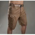 thumbnail image 2 of CHGBMOK Mens Cargo Shorts Big and Tall Short Cargo Pants Knee Lenght Loose Fit Work Shorts, 2 of 9