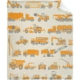 thumbnail image 4 of Yellow Truck Excavator for Boys Gift Flannel Lightweight Blankets Quilt Plush Fleece Soft Bedding Throw Blanket for Couch and Bed 60"x50" for Teens, 4 of 6