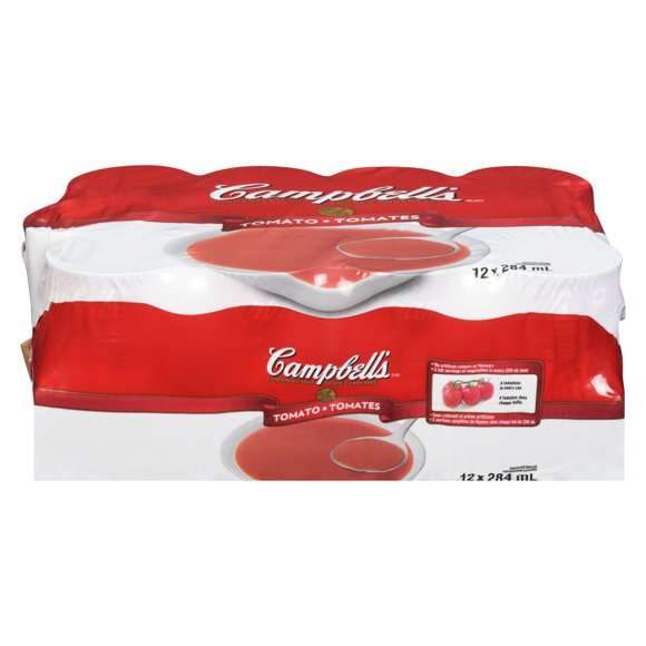 Campbell's® Condensed Tomato Soup, Shelf Stable (12 x 284 ml)