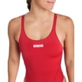 thumbnail image 3 of Traje de baño ARENA Solid Team MaxLife Mujer Rojo/Blanco Talla 32, 3 of 8