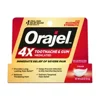 Orajel 4X Toothache & Gum Pain Cream, 0.33 oz Tube (Pack of 6)