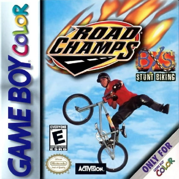 Road Champs BXS Stunt Biking (Nintendo Game Boy Color, 2000)