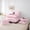 Pink Brown L, variant on Erosebridal Black Pink Leopard Print Bow Knot Girl Twin Bedding Sets 7-Piece,Personalized Initial A Bedding Comforter Set For Teens,Pink Reversible