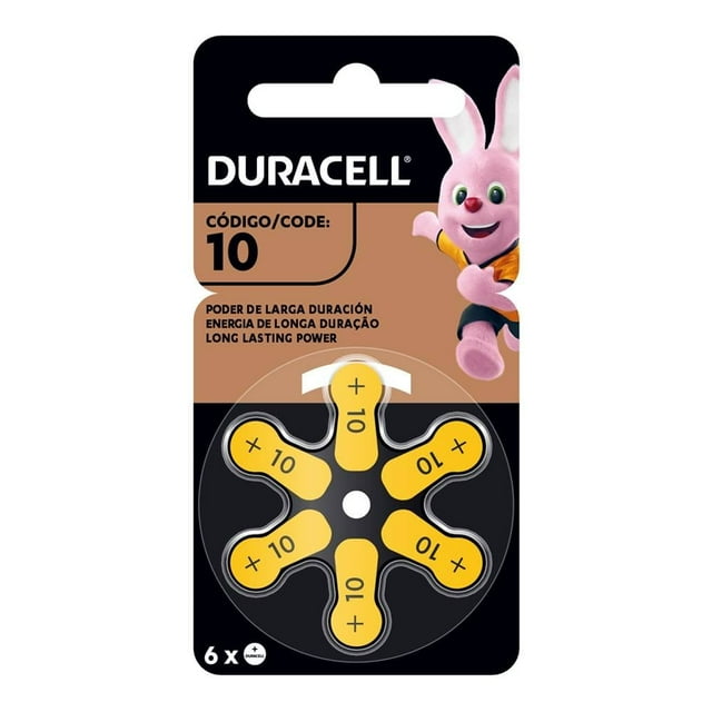 Pilas auditivas Duracell 10 6 pzas