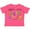 Retro Heather Pink, variant on Inktastic Gigi's Little Jellybean Cute Easter Candy Boys or Girls Toddler T-Shirt