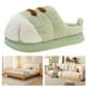 thumbnail image 2 of Felpa con pata gato 3D pareja peluda antideslizantes para interior (36-37) verde, 2 of 9