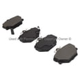 thumbnail image 3 of Mpa Electrical 1003-1252M Quality Built Disc Brake Pad, Black Series, Semi, 3 of 4