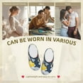 thumbnail image 7 of Kdxio Astronaut And Space Women's Men's Slippers Plush Slip-On House Slipper for Winter Indoor Soft Cushion Non-slip Fluffy Slides Slippers-46/47, 7 of 7