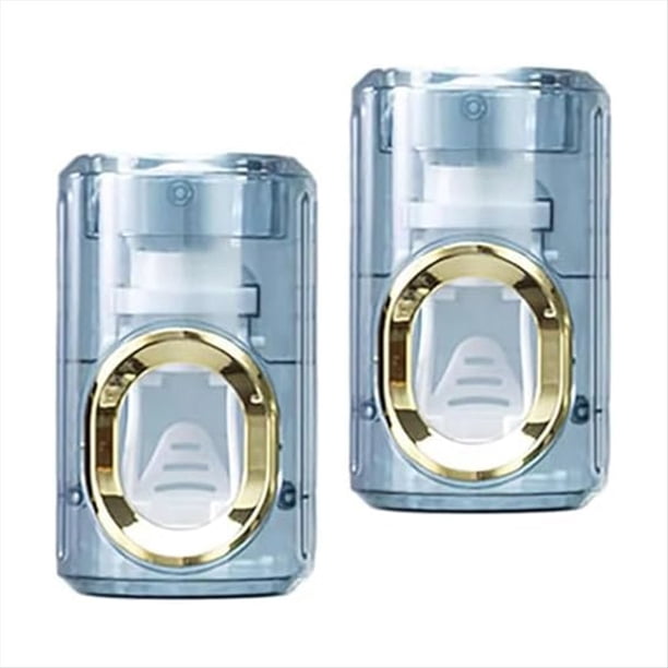 2 Exprimidores de Pasta de Dientes - Dispensador Automático de Pasta de Dientes Montado en la Pared, Dispensador de Pasta de Dientes y Soporte-C
