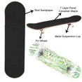 thumbnail image 2 of Skateboards for Beginners Watercolor tropical palm leaves seamless vintage Hawaiian 31"x8" Maple Double Kick Concave Boards Complete Skateboards Outdoor for Adults family friends Gifts, 2 of 5