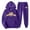Purple_003, variant on Ediodpoh Men's Suits Sweat Suits for Men Letter Printing Long Sleeve Sweatsuits Hoodie and Pants Track Suits Mens Purple M