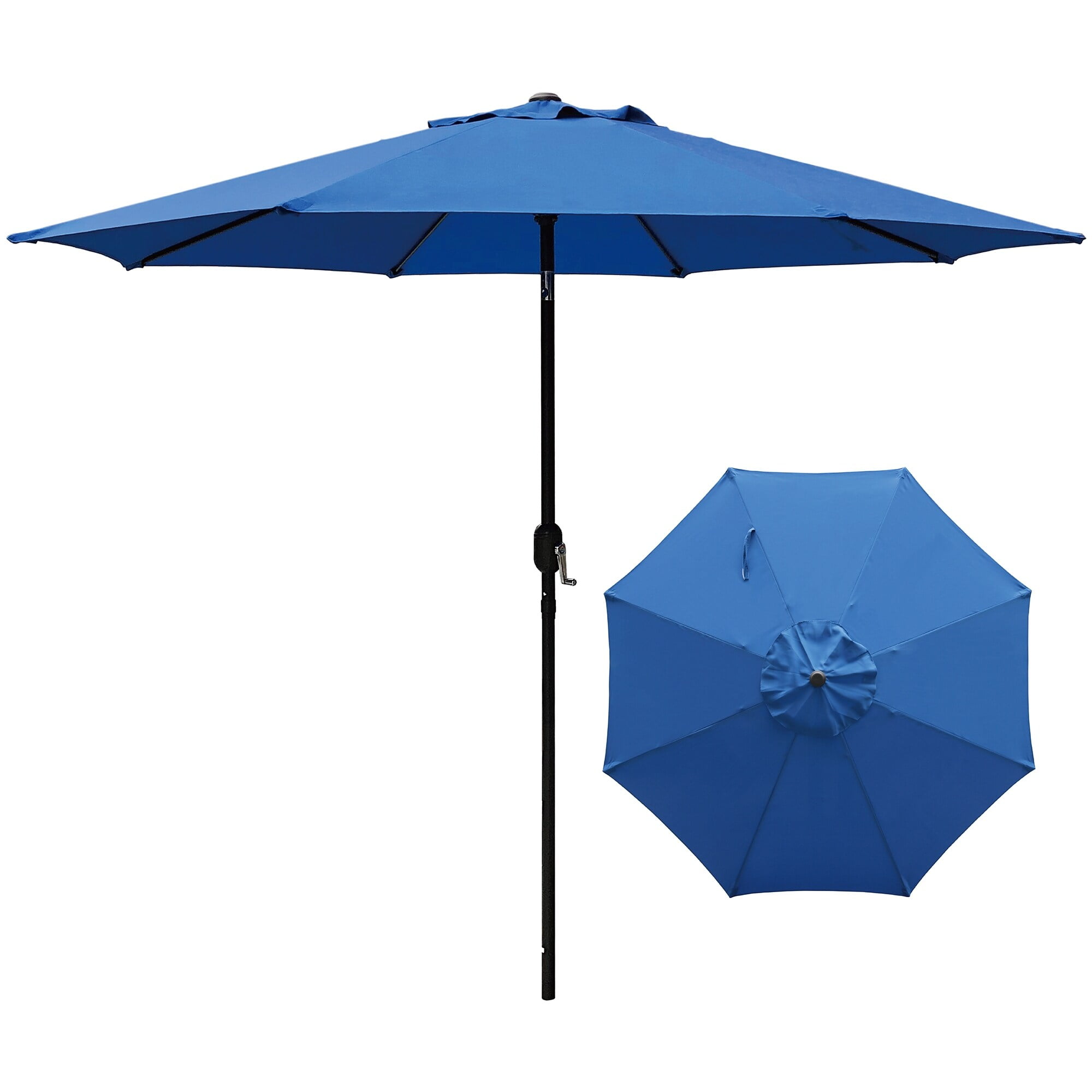 Maypex 9 Feet Crank and Tilt Market Umbrella