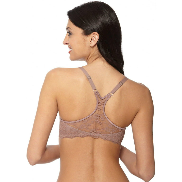Maidenform Womens Pure Genius T-Back Bra with Lace - Best-Seller, 38C