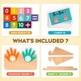 thumbnail image 4 of Montessori Toys for Toddlers 2-4, Learning Math Manipulatives Number Counting Blocks for Kids, STEM Preschool Educational Toys Birthday Gifts for Boys Girls, 4 of 7