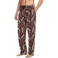 thumbnail image 4 of Top-kevin Men's Pajama Bottoms Halloween Soft Separate Mens Pajama Pants Lounge Pants, 4 of 11
