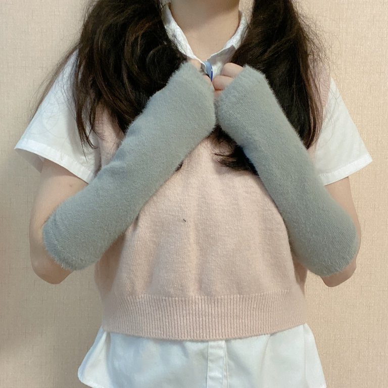 小物 Fluffy Arm Warmer 61o+9evFwSL._UY350_.jpg