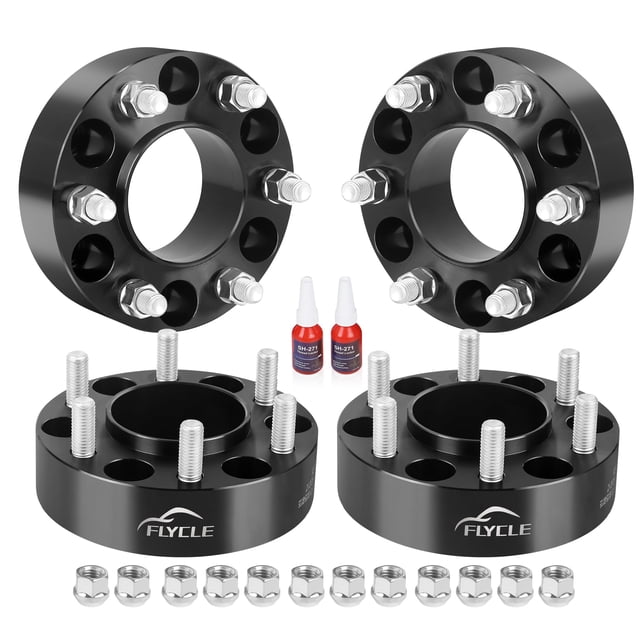 Adaptadores de rueda FLYCLE de 6x135 mm a 6x139,7 mm de 1,5 pulgadas para F150