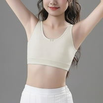 Wancir Training Bras for Girls 12-14 Years,Teens 14-16 Sports Bra,Design with Fixed Pads Bras Lightweight Girls Bra