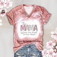 thumbnail image 4 of Fiudx Liquidación de Ofertas Flash Top de Manga Corta con Estampado Degradado para Mujer, Top Sexy de Verano con Cuello En V y Estampado Regular para El Día Del Mes, 4 of 6