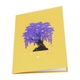 thumbnail image 2 of TIMIFIS Valentines Day Cards Hollow Paper Carved Wisteria Flower Stereo Greeting Card —Spring, 2 of 6