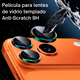 thumbnail image 3 of Mica Aros Cámara Tornasol Para iPhone 17 Pro/17 Pro Max, Protector de Lente Mica (Aros) compatible con iPhone 17 Pro/17 Pro Max - Vidrio Templado y Borde Tornasol., 3 of 6
