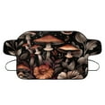 thumbnail image 6 of Jiueut Mushroom Flower Butterfly Pattern Windshield Snow Cover for Car, Waterproof Car Windshield Cover for Snow and Frost Protection, Winter Parking Essential Car Accessories Fit for Most Cars, 6 of 6
