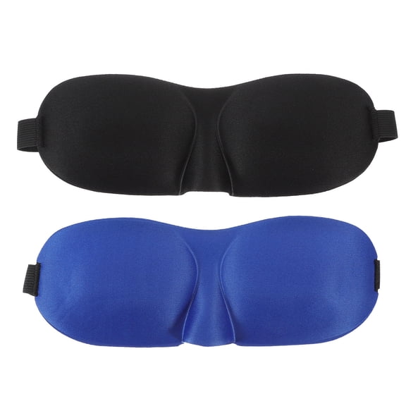 Minkissy 2pcs Airplane Sleeping Mask Foam Eye Cover for Nighttime Sleep