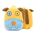 thumbnail image 1 of Mochila niño Ladyzone con animales zoológico, bolso felpa lindo, animado, 10" para guardería (Perro), 1 of 3