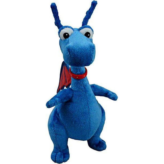 TY Beanie Babies - Doc McStuffins - Blue Stuffy Dragon 6" Plush (NO TY HANG TAG)