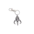 thumbnail image 2 of Llavero Star Wars Mandalorian Mythosaur Metal Plateado, 2 of 8