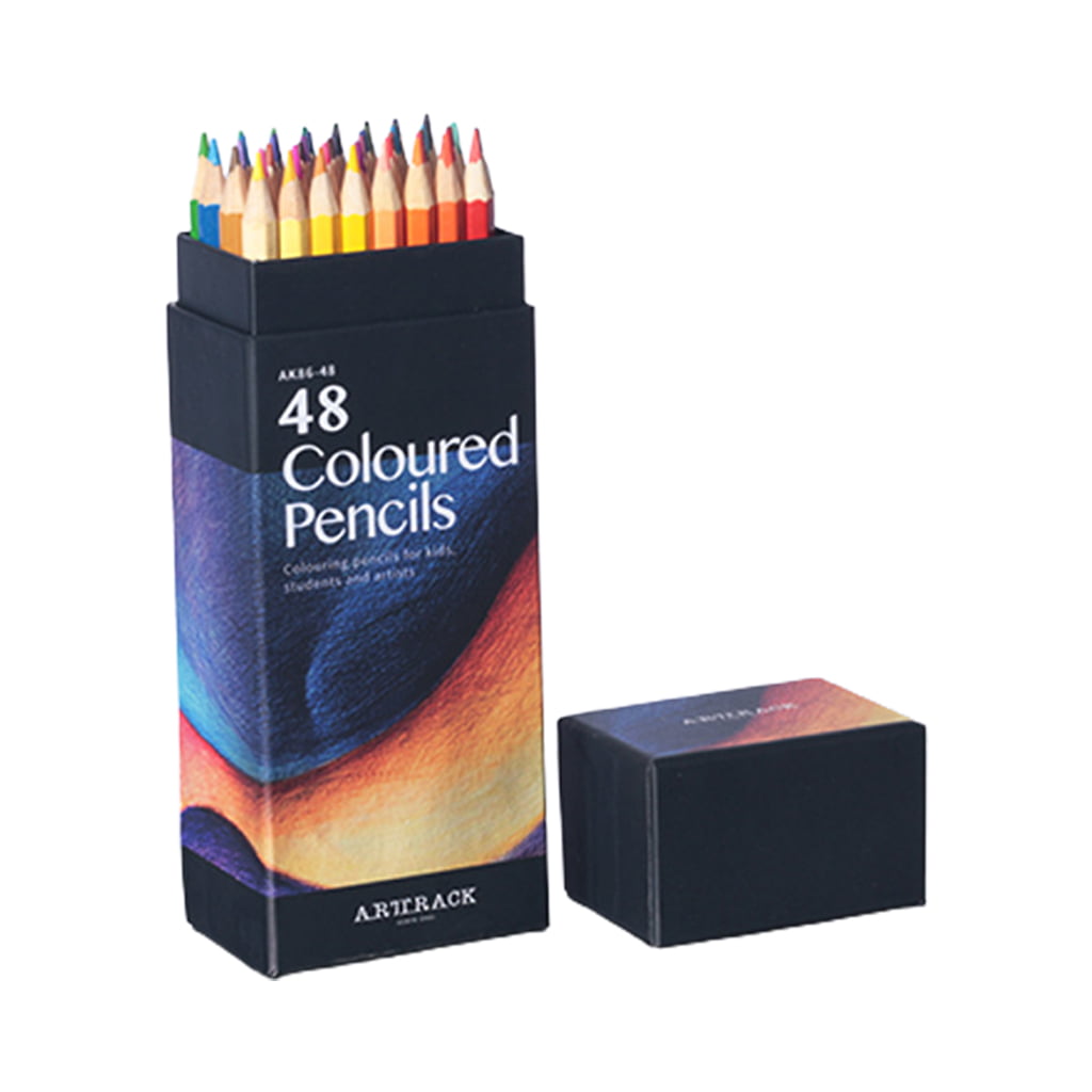 Promotional Deluxe Adult Coloring Book And 8-Color Pencil Set