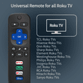 thumbnail image 5 of (Pack of 2) Replacement Remote Control for Roku TVs, Compatible for TCL/Hisense/Onn/Philips Roku Smart TVs (Not for Roku Stick and Box), 5 of 7