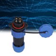 thumbnail image 4 of Flange Power Connector, 6-12mm² IP68 Protection Waterproof Plug Socket  For Electrical Equipments 2 Pin,3 Pin,4 Pin,5 Pin, 4 of 8